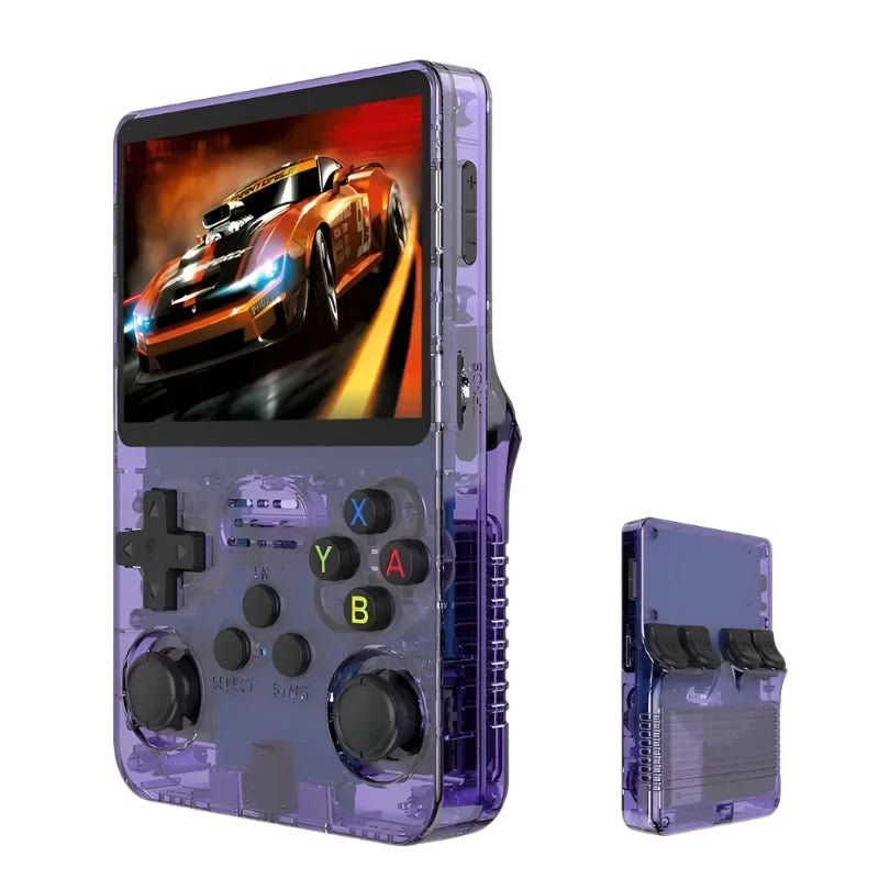 R36S Retro Gaming Console Handheld Game Consoles Classic Games Arkos System 3.5'' IPS Screen Portable Pocket Handheld Emulator